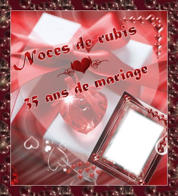 35 ans de mariage